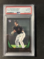 Paul Goldschmidt 2011 Bowman Draft PSA 8 Rookie Card/Future HOF??. rookie card picture