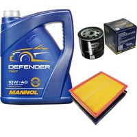 SCT Inspektionspaket 5L Mannol 10W-40 FüR Opel Zafira A 1.8 16V 2.0 OPC 1.6 CNG