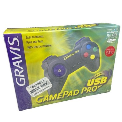 Gravis Gamepad Pro USB Model 42111 - PC / MAC Controller New Sealed