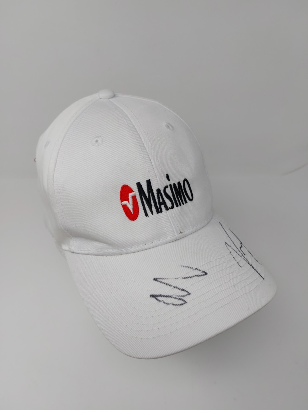 Masimo Signed Strap Back Hat Adjustable Cap Autog… - image 3