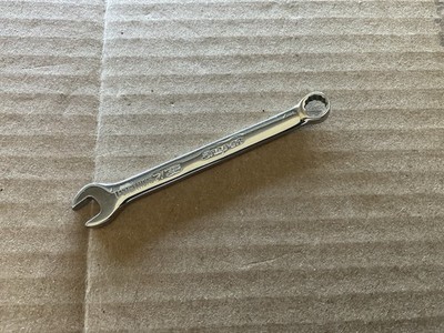 Snap-on Tools 7/32'' SAE 12 Point Midget Length Chrome Combo Wrench OXI7B