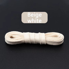 Waxed Cotton Shoelaces Leather Shoelace Waterproof Flats Shoe Laces Boots Laces