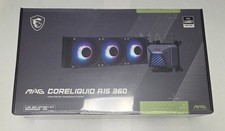 MSI MAG Coreliquid A15 360 - AIO Liquid Cooling CPU Cooler - Black