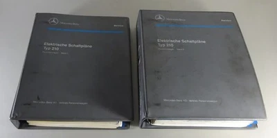 Elektrische Schaltpläne Mercedes Benz W210 E-Klasse + T-Modell Stand 1995 - 1997 - Bild 1 von 4