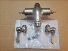 Kohler K-730T70-4AR-SR Triton Faucet Body Only W/Hot  Cold Cartridges  Handles