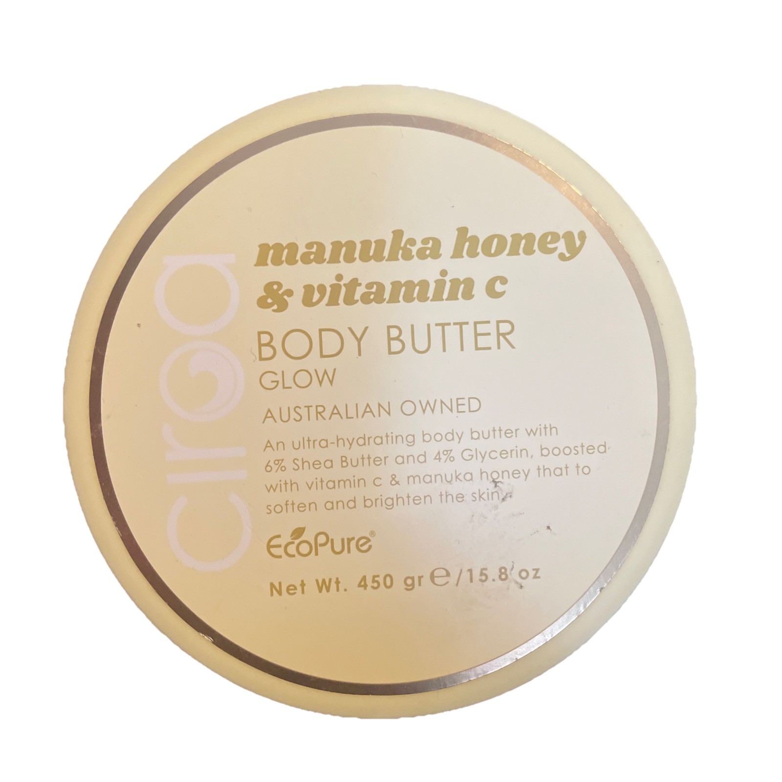 Glow Manuka Honey & Vitamin C 15.8 Oz New