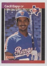 1989 Donruss Cecil Espy (*Denotes* Next to PERFORMANCE) #292
