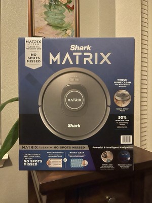Shark Matrix Clean Robotic Vacuum Cleaner Robovac RV2300, Carpet or Hard Floors