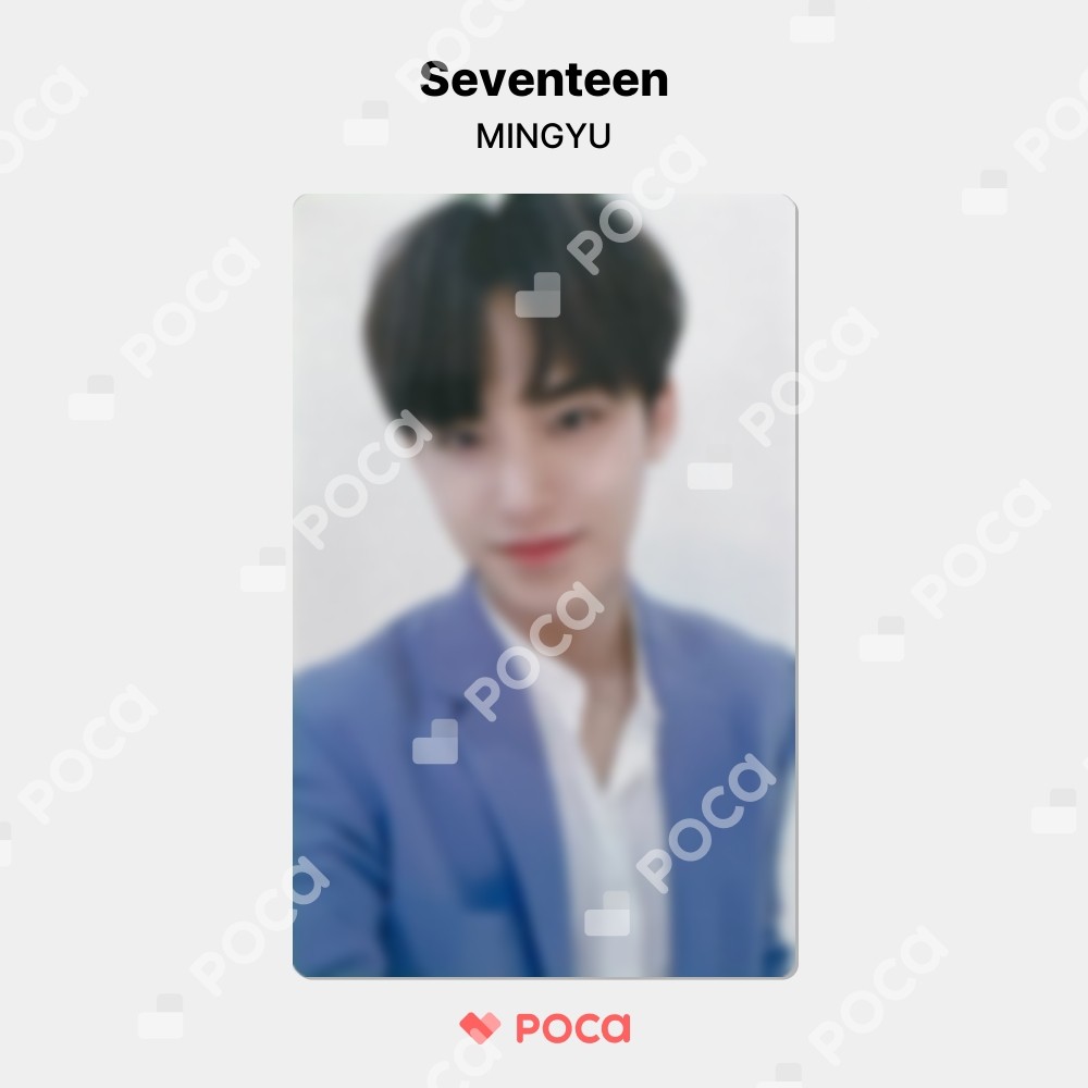 ウォヌ SEVENTEEN 3rd CARAT LAND CARAT ZONE FY!WONWOO — [SCAN] caratland 2023 “carat zone” photocard –