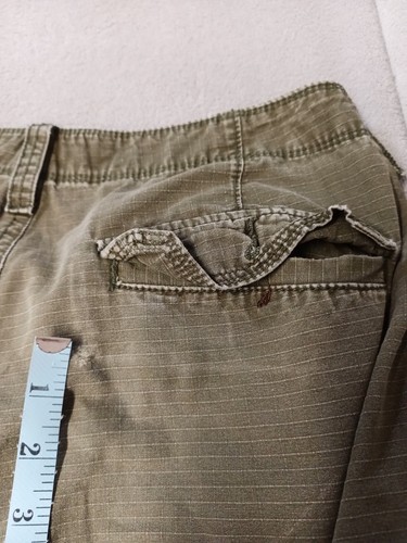 Arizona Jean Co Cargo Shorts Men's 34 Green Ripstop Pockets Workwear Hiking - Picture 5 of 12
