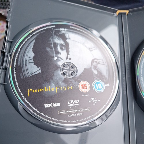 Rumble Fish (DVD, 2007) Mickey Rourke Matt Dillon Dennis Hopper Tom Waits - Picture 3 of 4