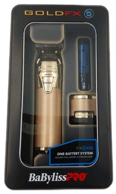  BabylissPro FX799G GoldFX FXONE Outlining Cordless Trimmer Battery Stand FX ONE