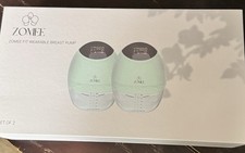 Zomee Fit Wearable Hands Free Breast Pump Set of 2 - NEW / FACTORY SEALED