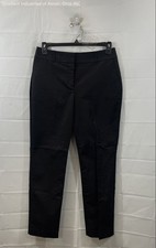 Ann Taylor Women's Black The Straight Curvy Fit Mid Rise Pants Sz 6 NWT