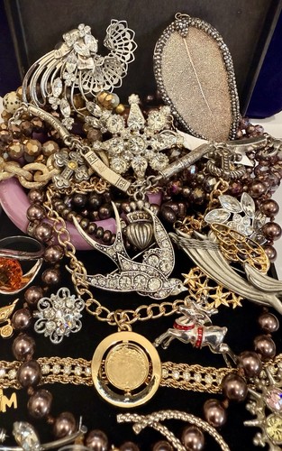 Lotto bigiotteria costume vintage Estate! MONET, AVON e altri! - Foto 5 di 5