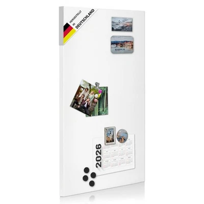 Metall Magnettafel weiß Memoboard Pinnwand magnetisch Magnetboard Magnetwand Neu - Bild 1 von 4