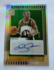 2025-26 Panini DonRuss Ray Allen Elite Signatures #ES-RAY /49