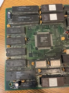 TAITO KURI KINTON Arcade Game JAMMA Board #J1100147A (2151)
