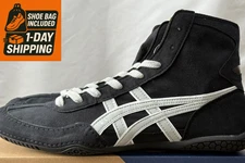 [Shoe bag] Asics Wrestling Shoes EX-EO 1083A001 Black x Gray x White