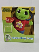 Vintage LeapFrog Learn-Along Leap Baby Tad 8" Plush Learning Toy A-Z's NIB