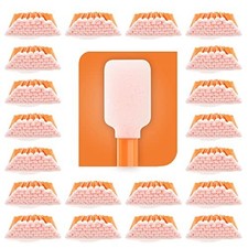 Foam Swabs 1000 Pcs, 5.25" Orange Cleanroom Cleaning Swab Tips