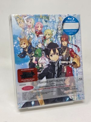 Sword Art Online II 2 Limited Edition Blu-ray III Part 3 + Weiss Schwarz Card