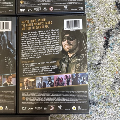 ARROW Complete Seasons 1,2,3,4,5,6,7,8 DVD Discs Complete Collection Great Condi - Imagen 17 de 20