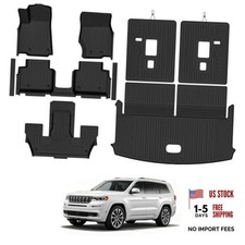 Floor Mats for 2021-2025 Jeep Grand Grand Cherokee L 6 passenger 2021-2025