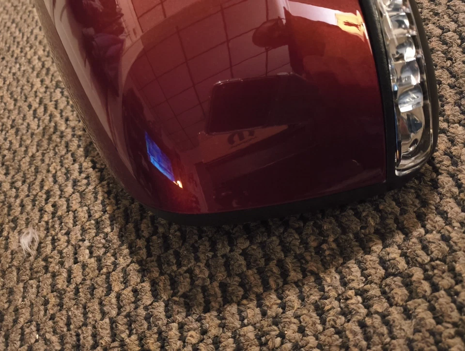 2016-2022 Dodge Durango, правостороннее зеркало (5sh4tnrvaf) бордовое, изготовитель оборудования - Изображение 3 из 4