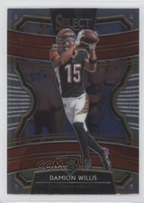 2019 Panini Select Concourse Damion Willis #62 03kc