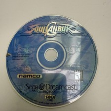 Namco SoulCalibur Sega Dreamcast Game Disc Only Blue Fighting 3D Arcade