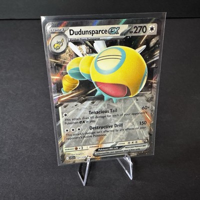 Pokémon TCG Dudunsparce ex 121/159 Sv09: Journey Together Double Rare Holo