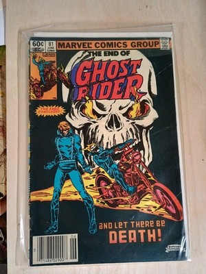 GHOST RIDER #81 Let there be Death! Marvel Newstand Comic Book ~