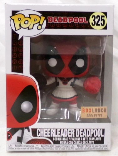 Funko Pop! 325 Cheerleader Deadpool Box Lunch Exclusive Marvel Vinyl Figure New