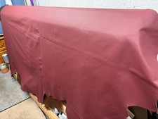 Italian Full Whole Leather Cow Hide Colour Burgundy