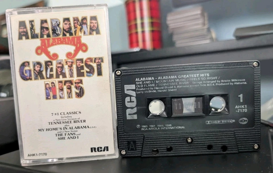 Alabama Greatest Hits cassette tape GOOD! RCA 1986 (e) - Image 4 of 4