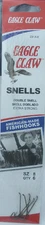 Eagle Claw 231X-8 Bronze Snell Hooks Size 8