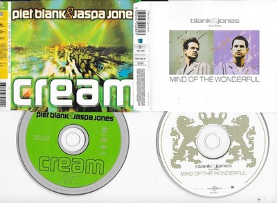 2 x BLANK & JONES - mind of the wonderful + cream   - CD s