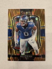BRIAN BURNES 2025 Panini Select Premier SHOCK COPPER Prizm …/899 #195 Giants