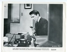 THE BIG TIP OFF-8X10-PROMO STILL-RICHARD CONTE-DRAMA-GD/VG-1955