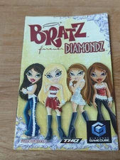Bratz Forever Diamondz Authentic Nintendo GameCube Manual Only