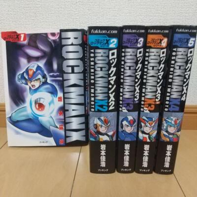 Rockman Mega Man X Series Vol.X-X4 Complete Set Manga Comics