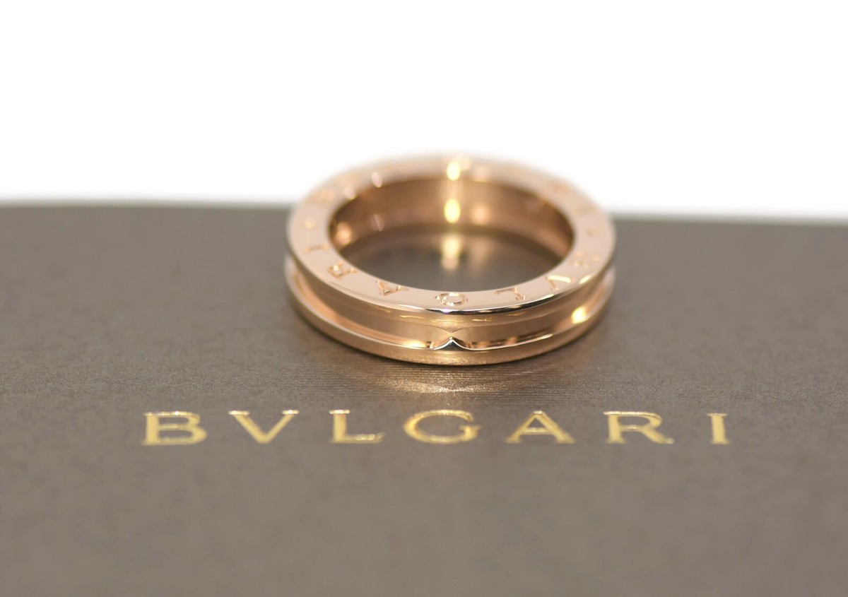 Bulgari B.Zero1 18K Rose Gold Ring Size 54 | eBay Bulgari B.Zero1 18K Rose Gold Ring Size 54 | eBay