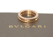 Bulgari B.Zero1 18K Rose Gold Ring Size 54