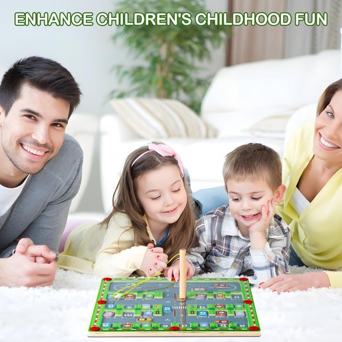 MAOYANG Magnetic Alphabet Maze Board Montessori Fine Motor Skills Toys for 3 ... - Picture 7 of 7
