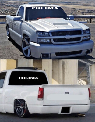Colima Mexico Decal Sticker Window Windshield Bumper Truck Car SUV COL #F