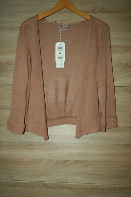  Strickjacke Jacke Bolero  gr.42  bruan CARTOQN