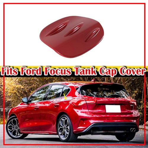 2025 Painted Red Fits Ford Focus Hatchback / Wagon Side Oil Cap Cover Trim - Picture 1 of 4