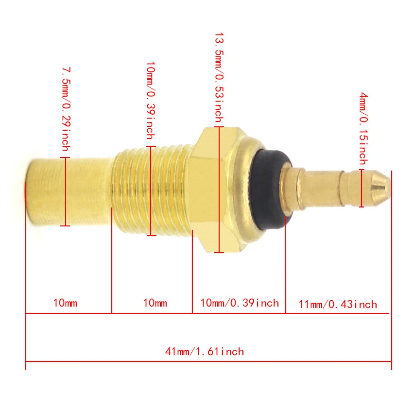 For Honda Water Temperature Sensor Switch V30 Magna VF500F Transalp 650 XL650V - Imagem 2 de 4