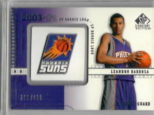 2003-04 SP Signature Edition - SP Rookie Logo Barbosa #200/499 (MEM, RC) A511